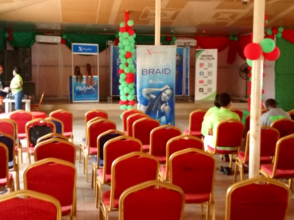 Hall of celebration - wedding venue in Asaba